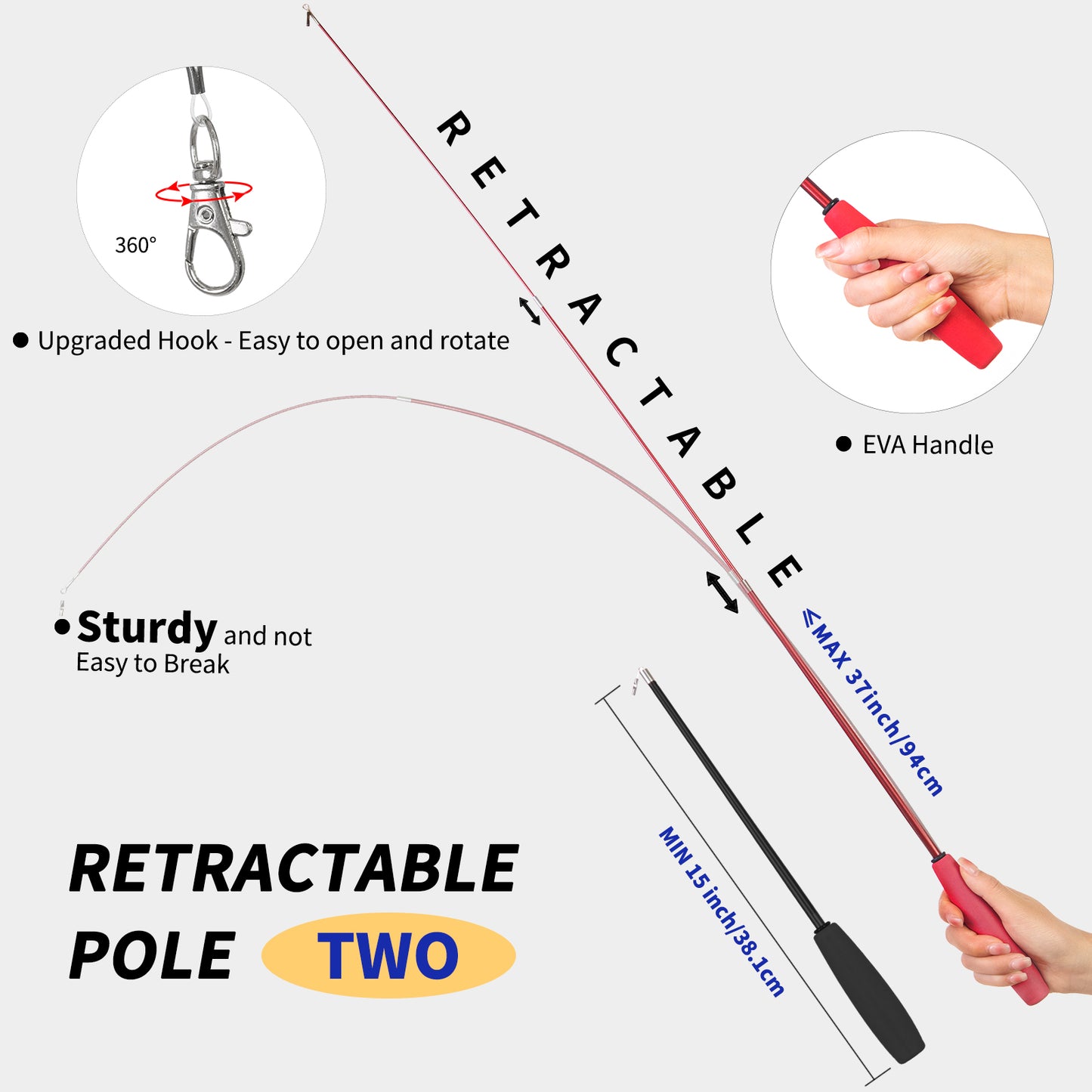 cat wand toy