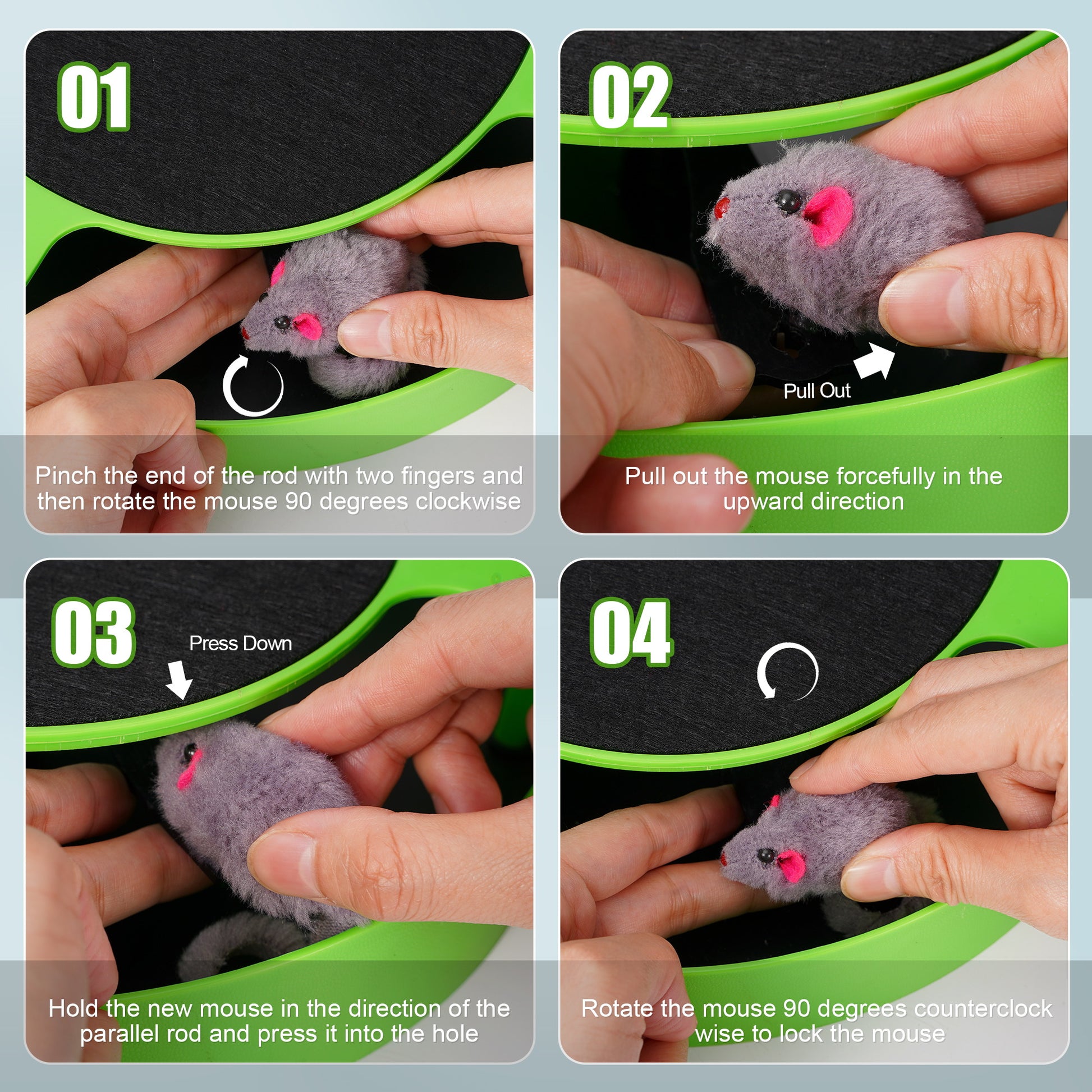 mouse cat toy