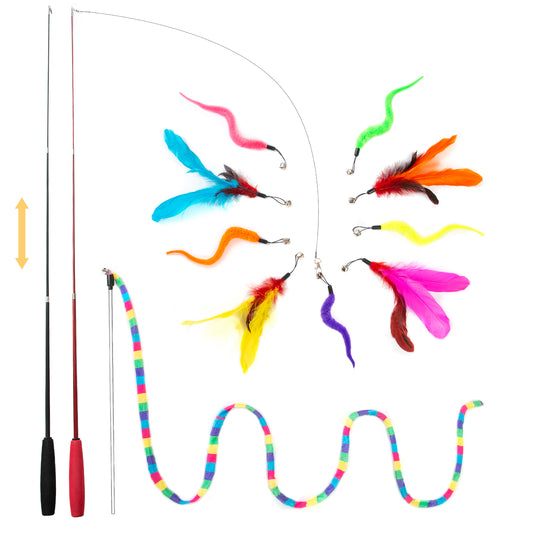 cat feather toys