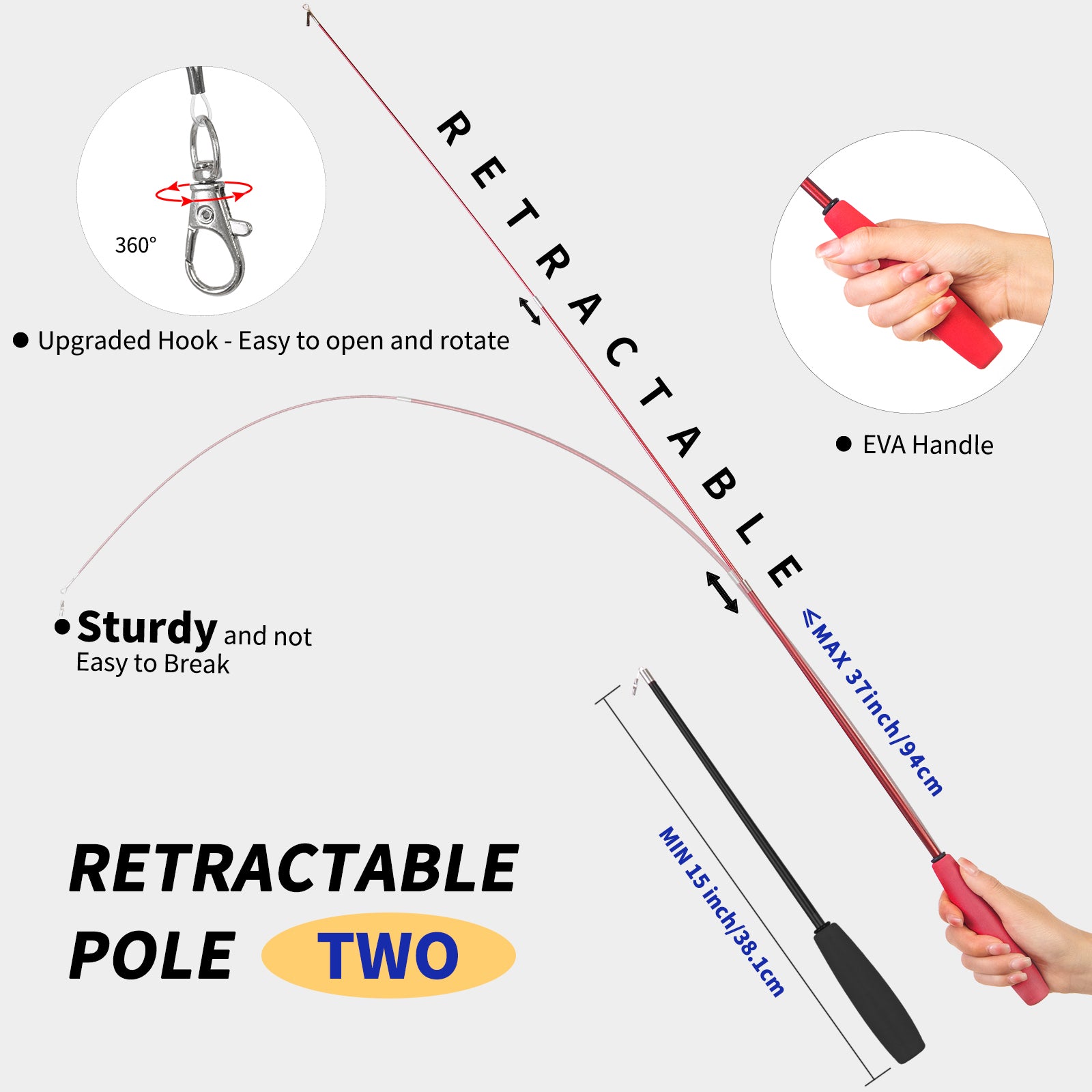 cat wand toy